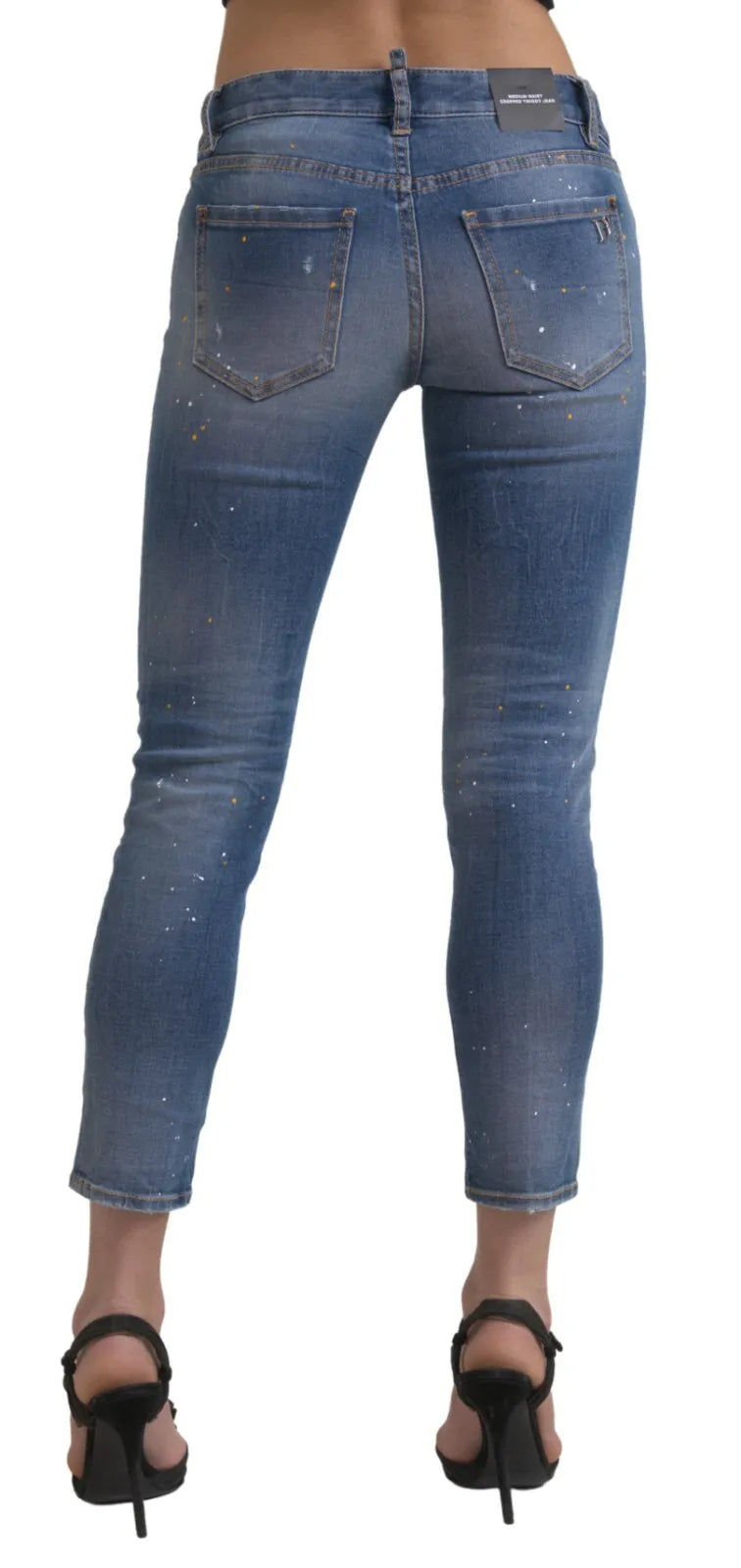 Jeans in denim twiggy blu a mezzogiorno