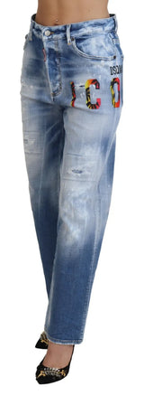 ICON Blu High Wili Drivery Jeans Boston