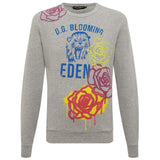 Pull en coton gris