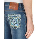 Jean et pantalon en coton bleu