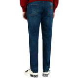 Blaue Baumwolljeans & Pant