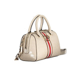 Bolso de polietileno beige