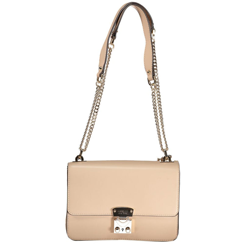 Bolso de polietileno beige