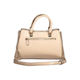 Beige Polyethylenhandtasche