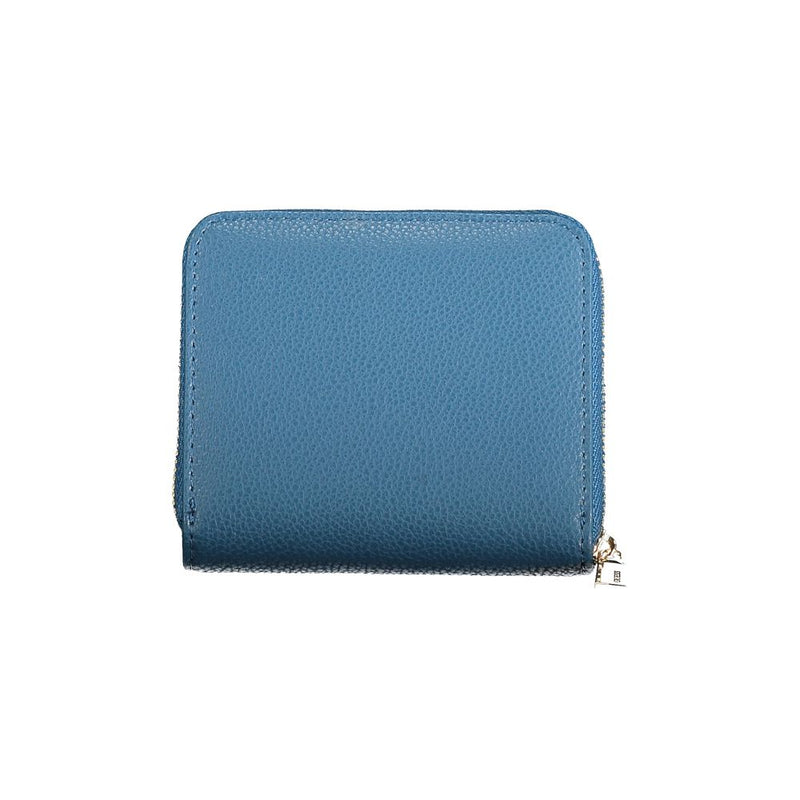 Blaues Polyethylen -Brieftasche