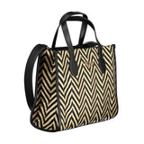 Borsa in cotone nero