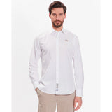 Camisa de algodón blanco