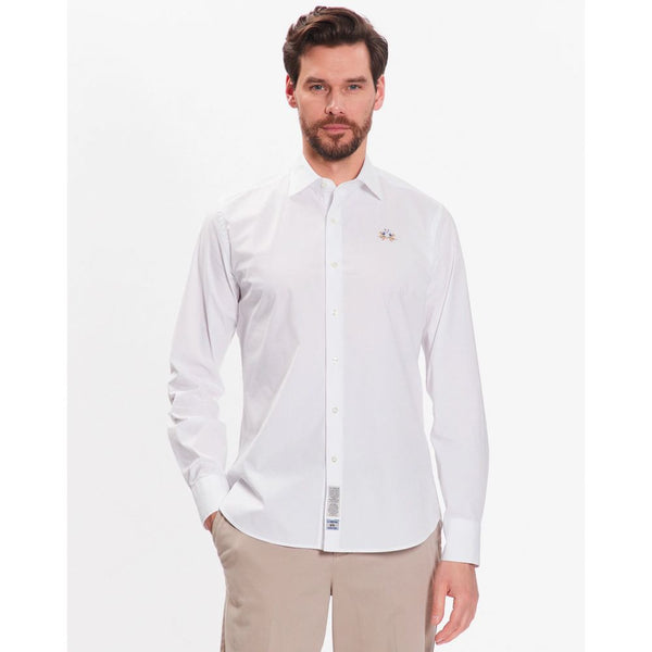 Chemise en coton blanc