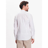 Chemise en coton blanc