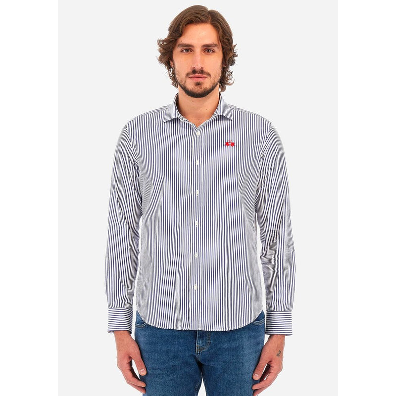 Camisa de algodón blanco