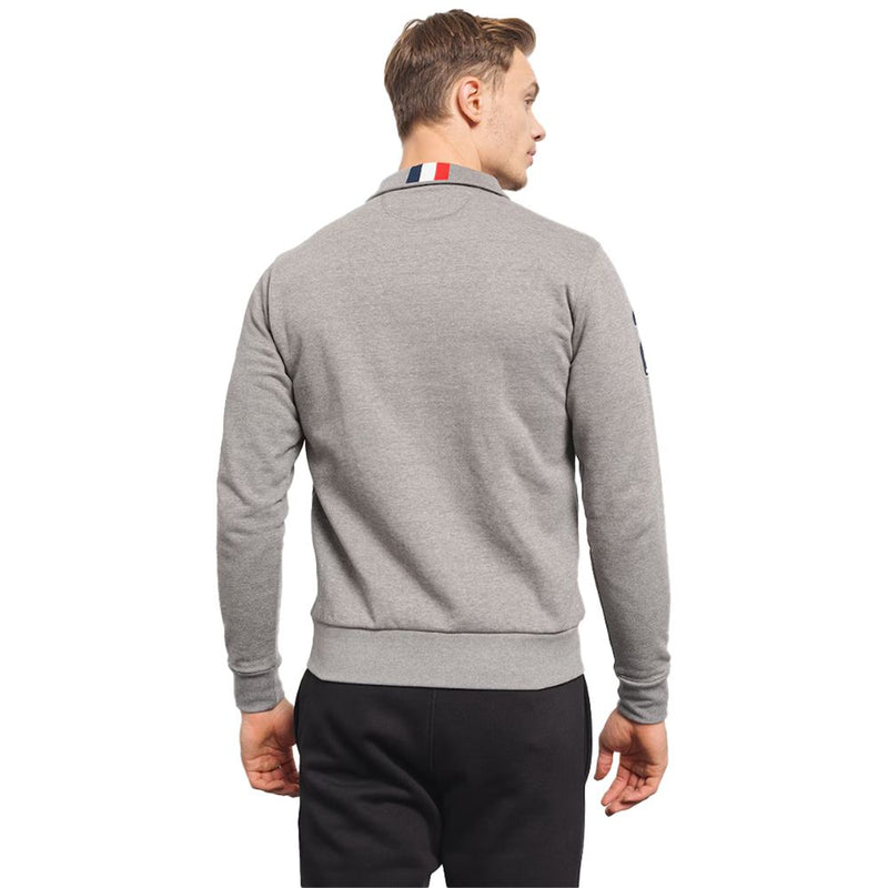 Maglione di cotone grigio