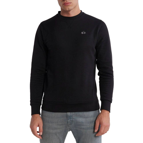 Pull en coton noir