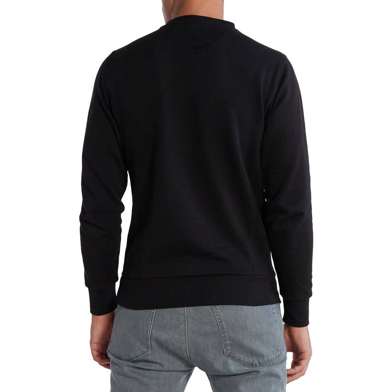 Pull en coton noir