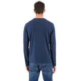 T-shirt di cotone blu