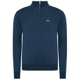 Maglione acrilico blu