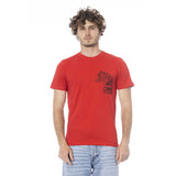 T-shirt di cotone rosso