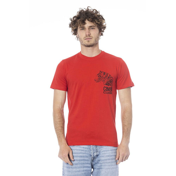 T-shirt en coton rouge