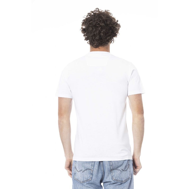 T-shirt di cotone bianco