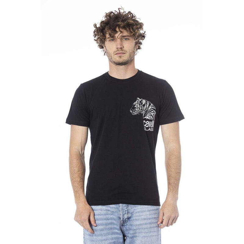 T-shirt en coton noir