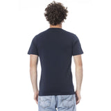 T-shirt di cotone blu