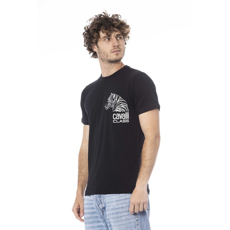 T-shirt in cotone nero