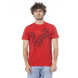 T-shirt en coton rouge