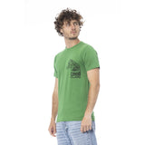 T-shirt en coton vert