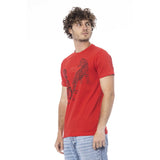 T-shirt en coton rouge