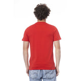 T-shirt di cotone rosso