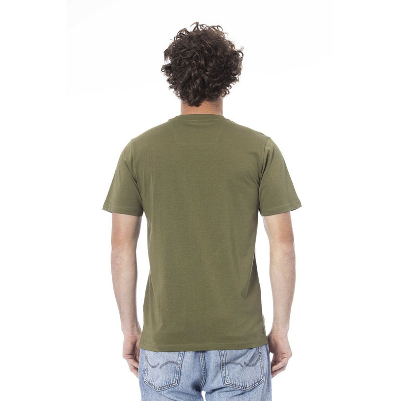 T-shirt en coton vert