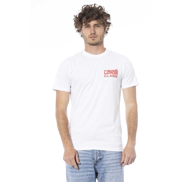 Camiseta de algodón blanco