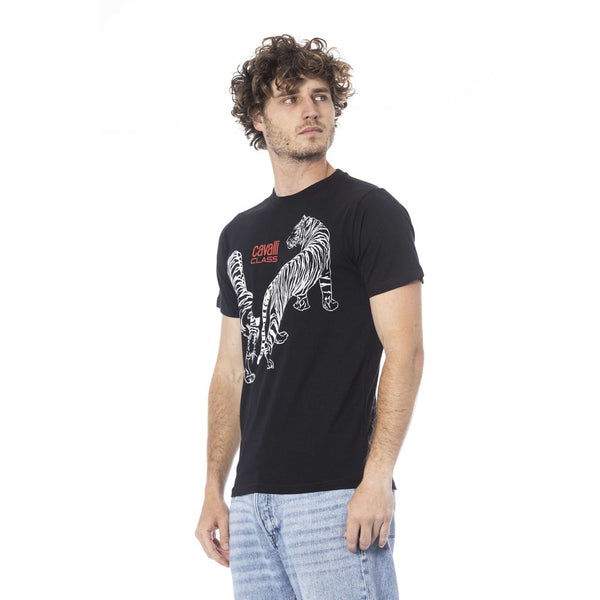 T-shirt in cotone nero