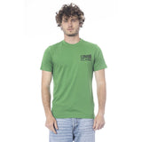 Camiseta de algodón verde