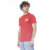 Camiseta de algodón rojo