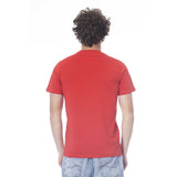 Camiseta de algodón rojo