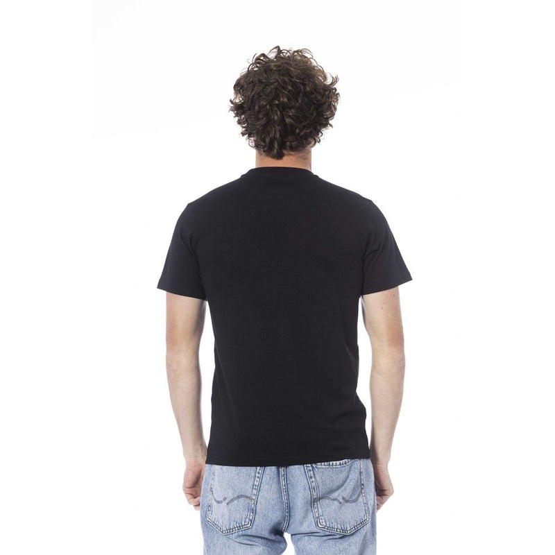 T-shirt in cotone nero