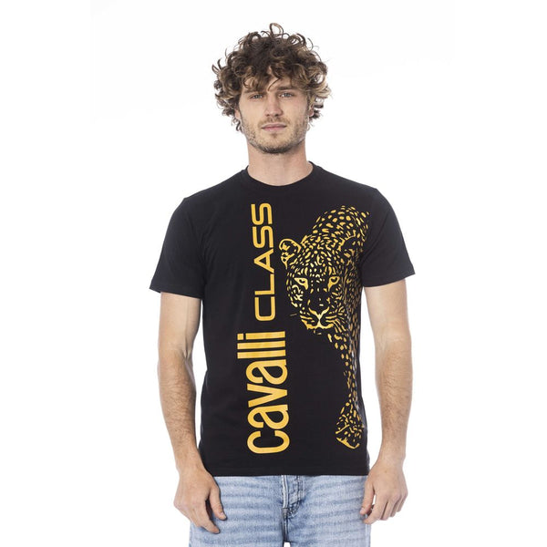 T-shirt en coton noir