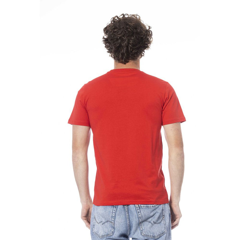 T-shirt di cotone rosso