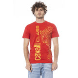 Camiseta de algodón rojo