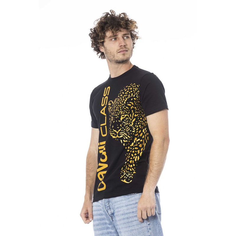 T-shirt en coton noir