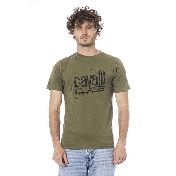 T-shirt en coton vert