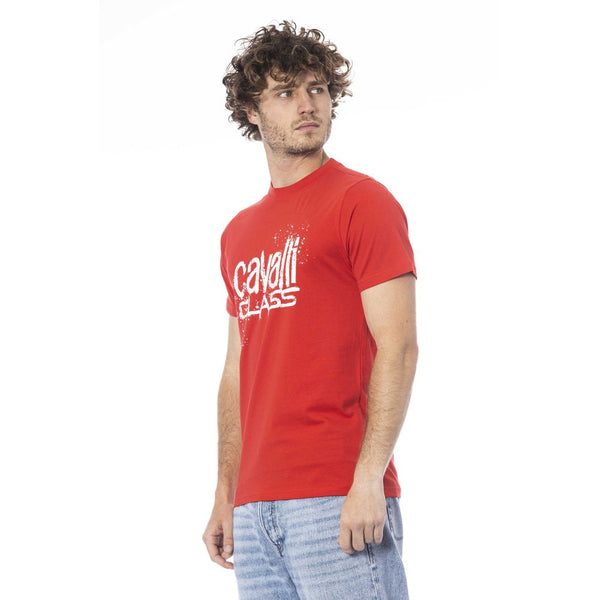 T-shirt di cotone rosso