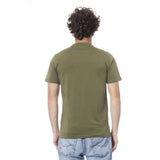 T-shirt in cotone verde