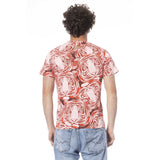 Rotes Baumwollt-Shirt