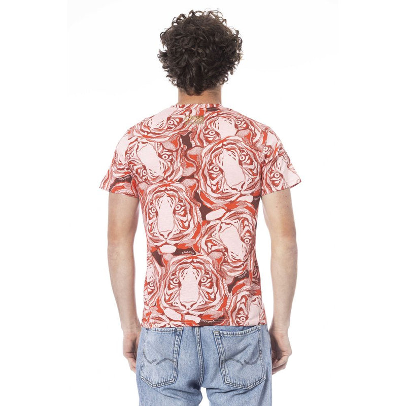 Rotes Baumwollt-Shirt