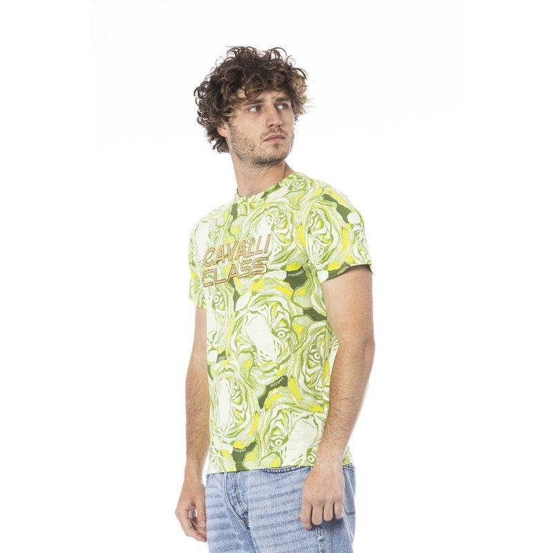 T-shirt in cotone verde