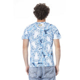 T-shirt en coton bleu clair