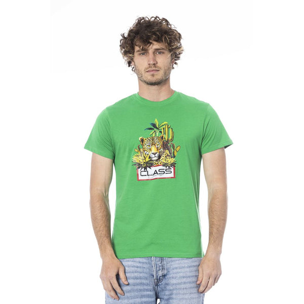 T-shirt en coton vert