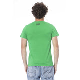 T-shirt en coton vert