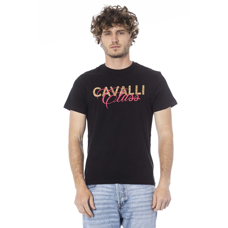 T-shirt en coton noir